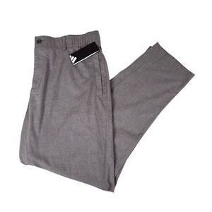 Adidas Mens Versatile Pant Charcoal Heather Gray ADVR0922 Stretch Chino XL NEW